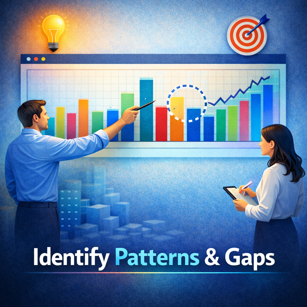 identify pattern and gap
