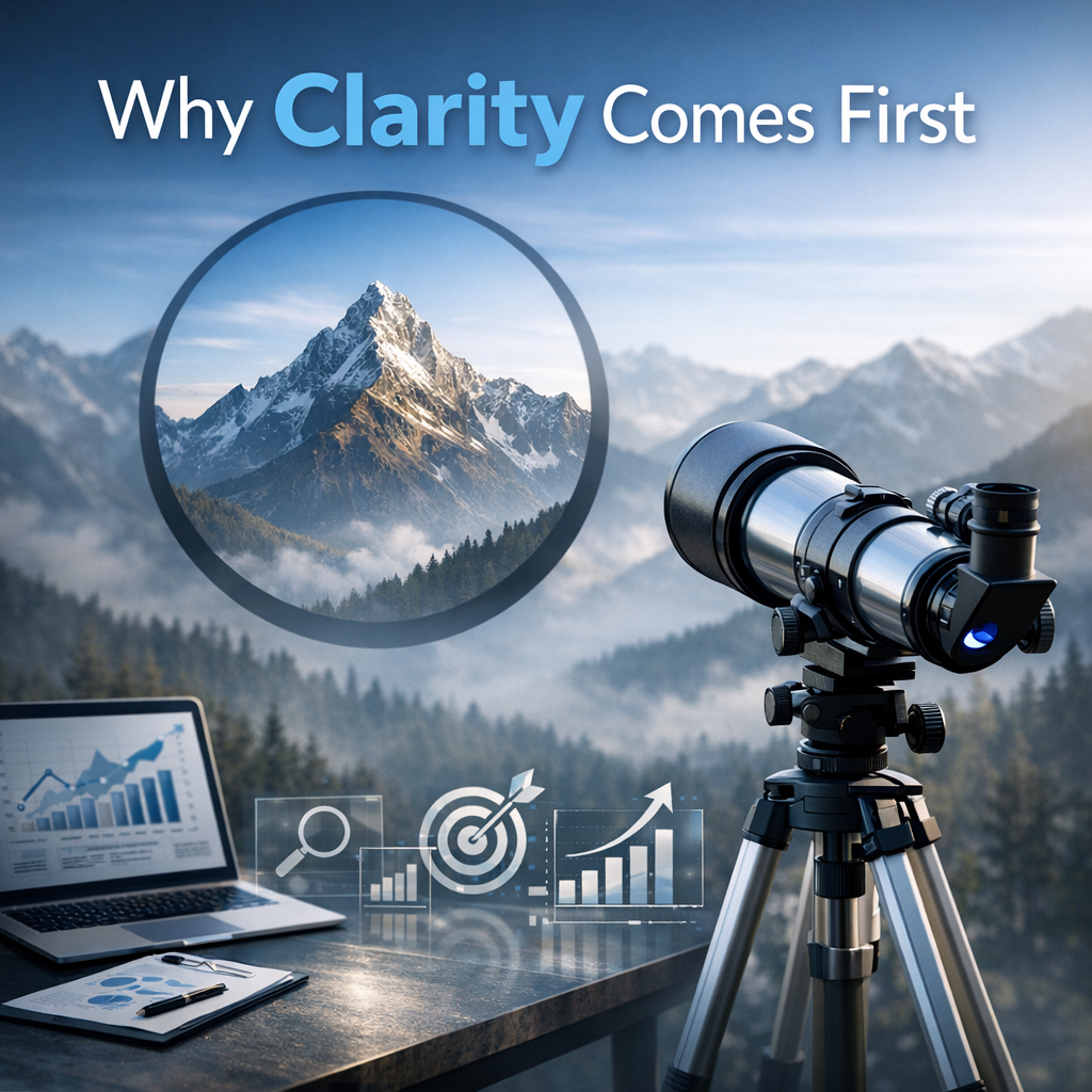 scope clarity comes first