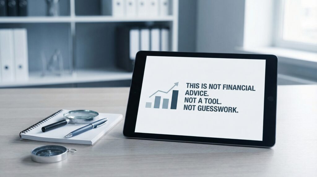 this is not financial advice.