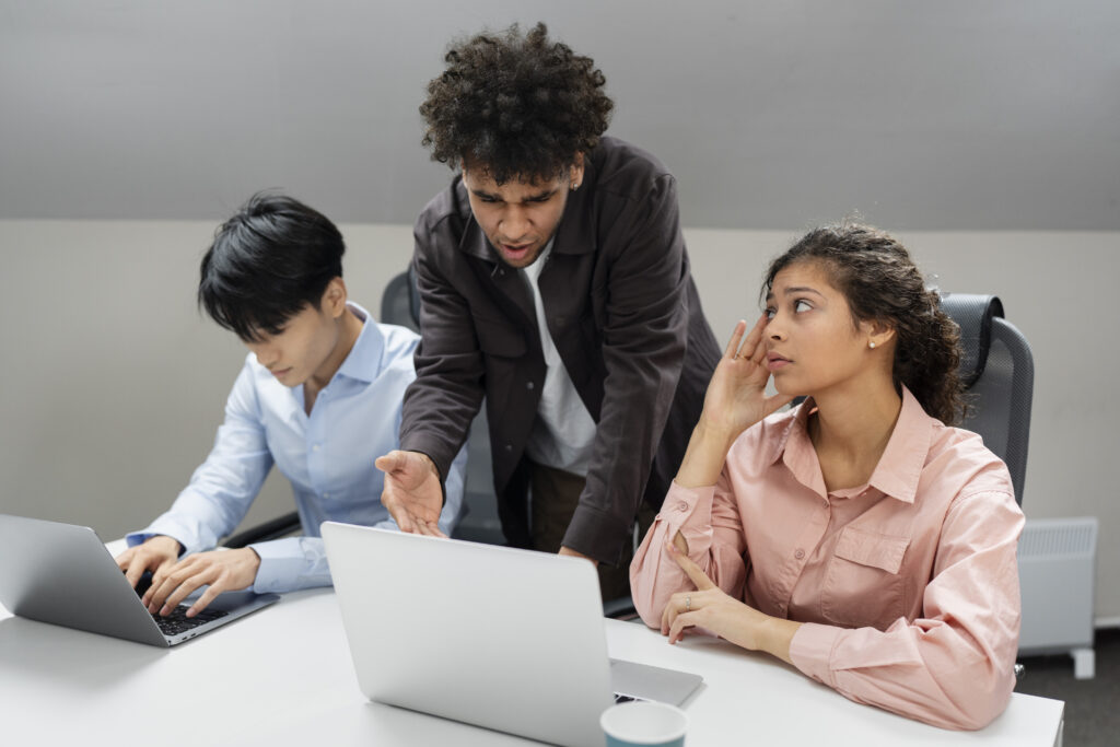workplace violence taking place colleagues